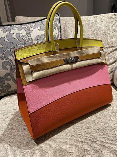 Borsa arcobaleno hermes birkin - arcobaleno,