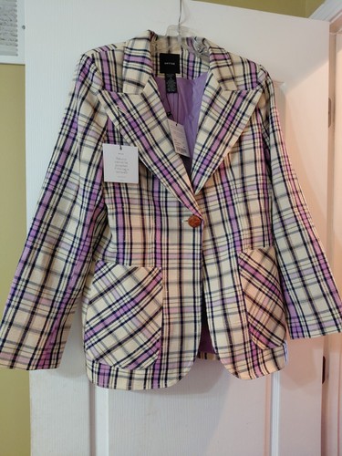 Blazer betulla quadri misto - quadri,