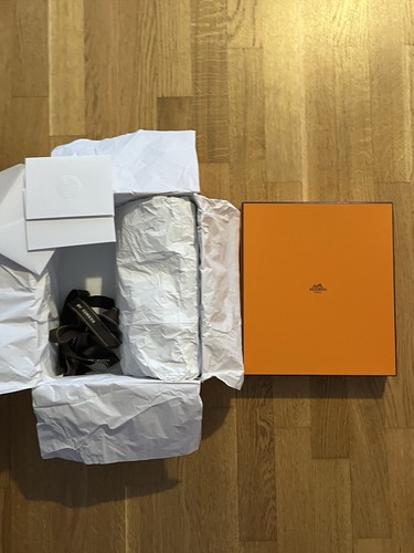 Hermes box 1497 birkin bag - box,